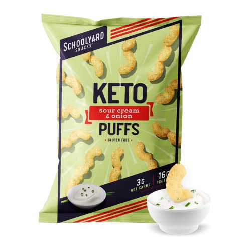 Schoolyard Snacks - Keto Chips, 2G Net Carbs, Low Sugar - Health...
