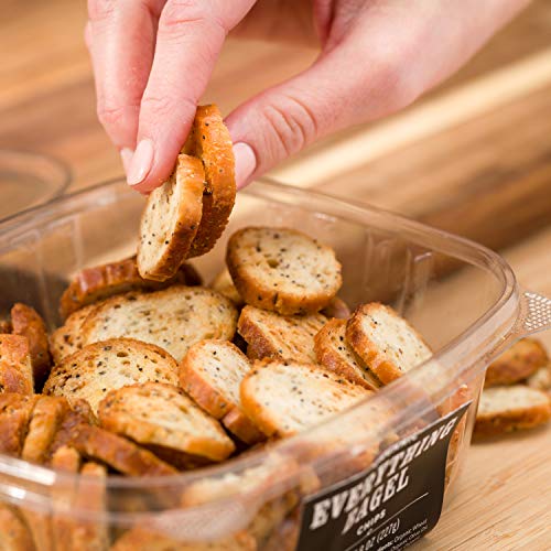Everything Bagel Chips NY Style Bagel Crisps. Organic, Vegan, Ko...