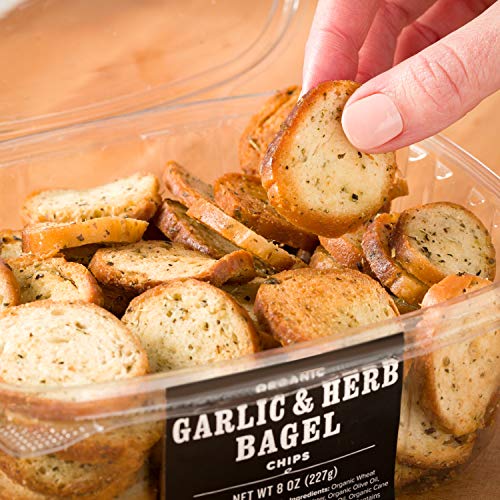 Schwartz Brothers Bakery, Bagel Chips, Garlic &Amp; Herb, Organic, K
