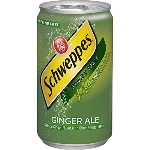 Schweppes Ginger Ale Mini Cans 10 Count Of 7.5 Oz Cans