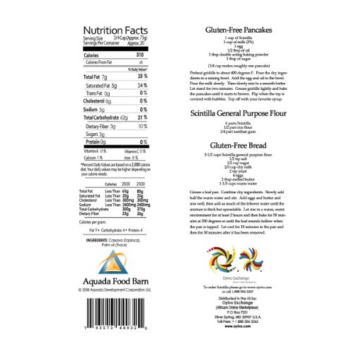 Scintilla Gluten-Free Garri Flour