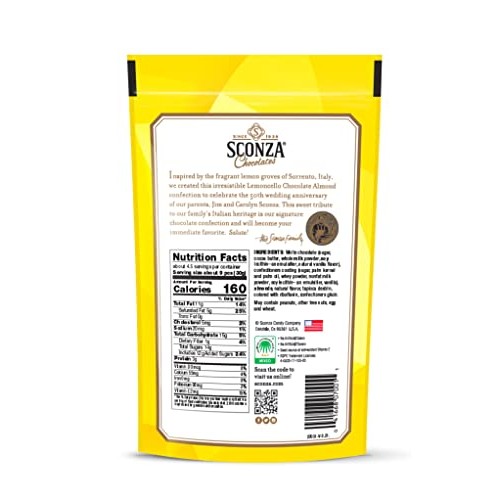 Sconza Candy Fan Favorite Mix Pack 3 Pack | Lemoncello Almonds P...