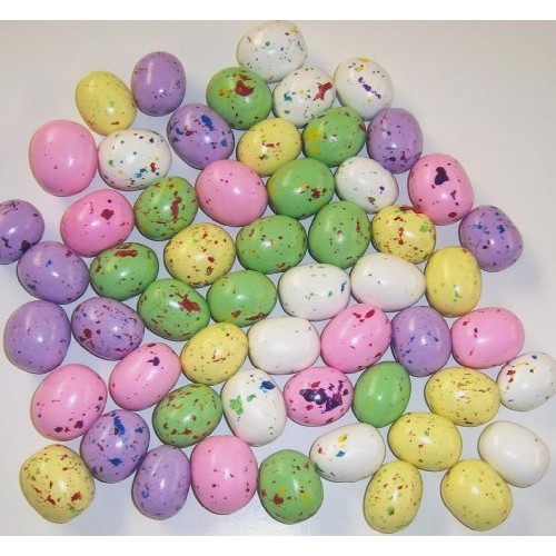 Scotts Cakes Speckled Colored Chocolate Malted Easter Eggs In A
