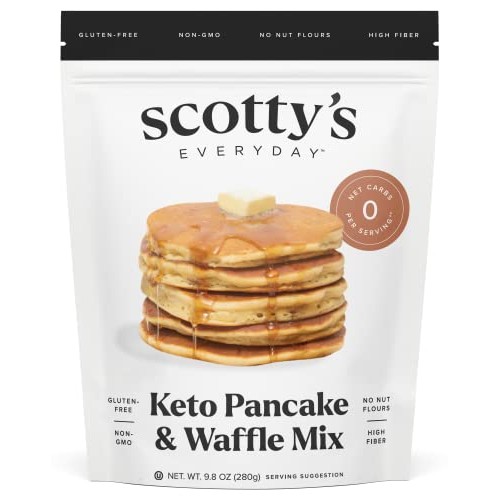 1 Keto Pizza Crust Zero Carb Mix - 1 Keto Pancake & Waffle Zero ...