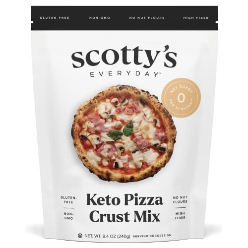 1 Keto Pizza Crust Zero Carb Mix - 1 Keto Pancake & Waffle Zero ...