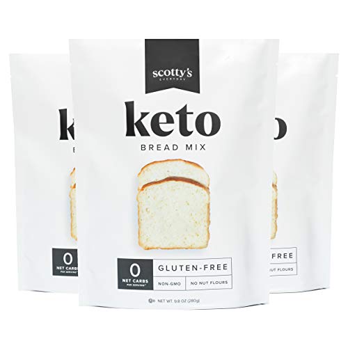 Keto Bread Zero Carb Mix - Keto And Gluten Free Bread Baking Mix