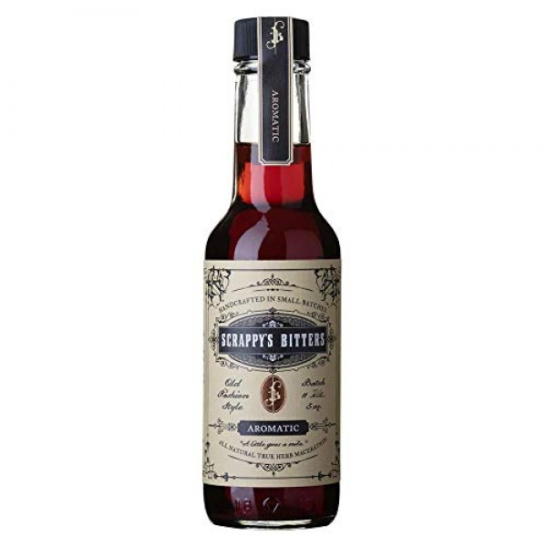Scrappys Bitters - Aromatic, 5 Ounces - Organic Ingredients, Fi