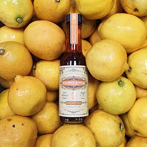 Scrappys Bitters - Black Lemon, 5 Ounces - Organic Ingredients,