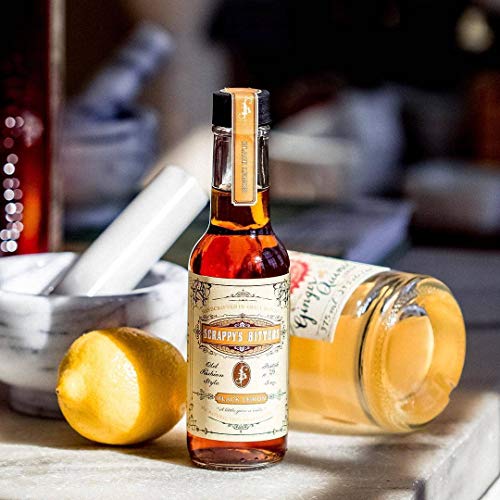 Scrappys Bitters - Black Lemon, 5 Ounces - Organic Ingredients,