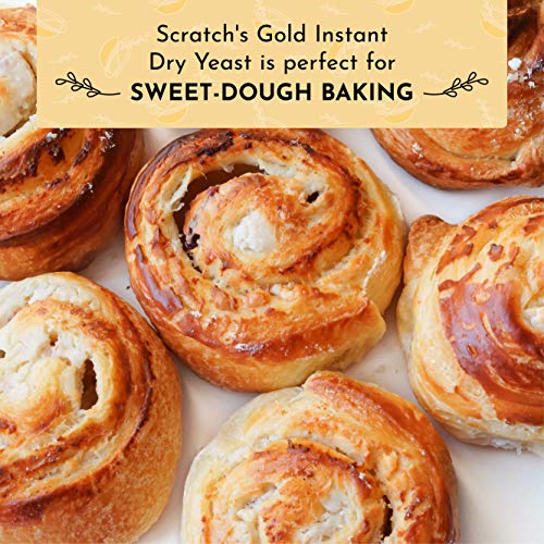 Scratch Gold Instant Dry Yeast - Gold, 3 Ozrapid-Rise Instant