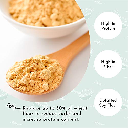 Scratch Premium Defatted Soybean Flour - Gourmet Baking Ingredie