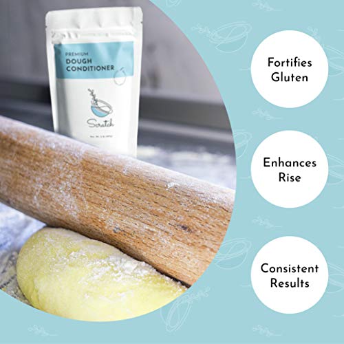Scratch Premium Dough Conditioner - 10 Oz All Grain Bread Impr