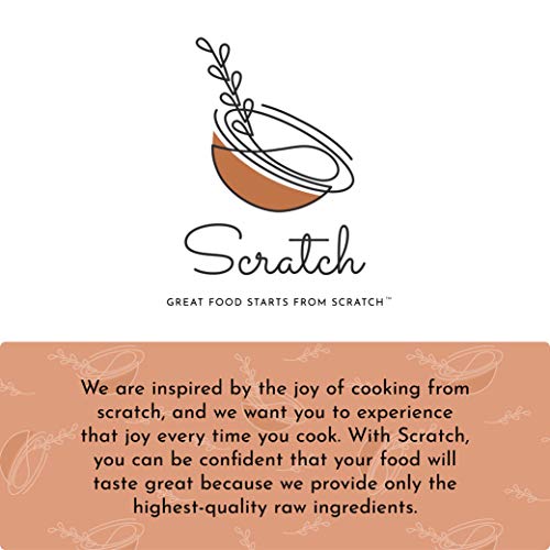 Scratch Premium High Gluten Flour - 2 Lb High Protein Bleached