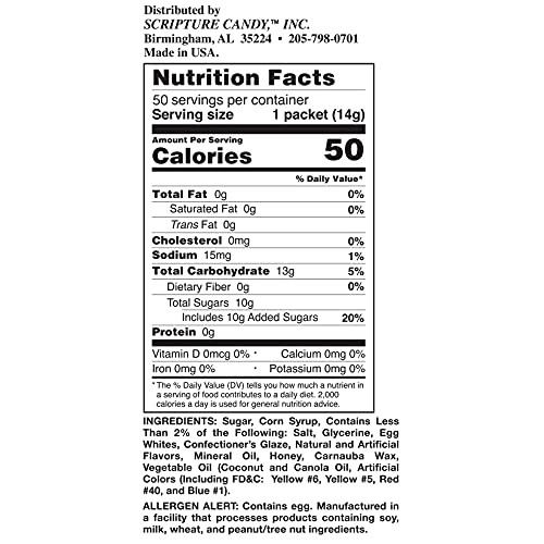 Scripture Candy, Jesus Harvest Orange, Yellow & White Candy Corn...