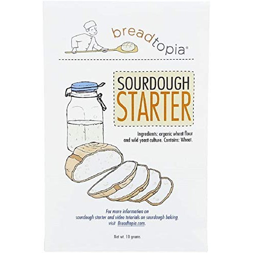 Sourdough Starter Kit, 3 Piece Set - Includes 10Oz Breadtopia Dr