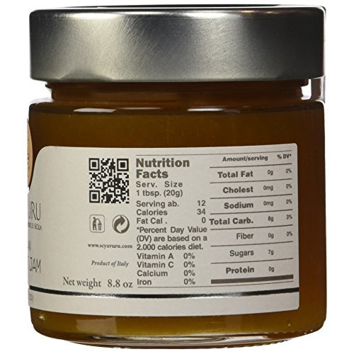 Scyavuru Sicilian Apricot Jam, 8.8 Ounces