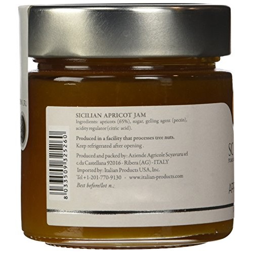 Scyavuru Sicilian Apricot Jam, 8.8 Ounces