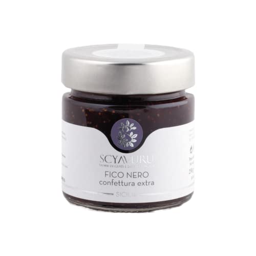 Scyavuru Sicilian Black Fig Jam | More Than 65% Of Real Fruit |