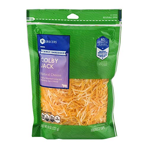 Se Grocers Cheese Colby Jack Fancy Shredded 8 Oz Pack Of 3
