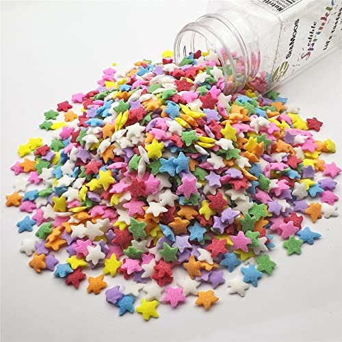 SE Si&Moos Star Confetti Sprinkles Edible Confetti Sprinkles Pas...