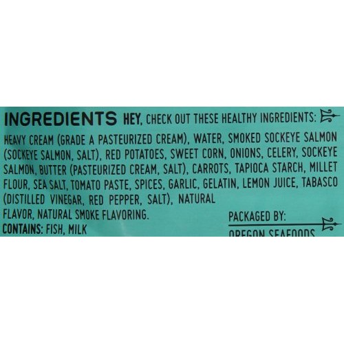 Sea Fare Pacific Smoked Salmon Chowder, 9 Ounce Pack Of 8