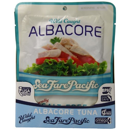 Sea Fare Pacific Wild Caught Albacore Tuna, Naturally Salt Free