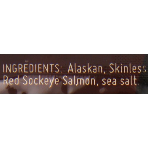 Sea Fare Pacific Wild Caught Smoked Sockeye Salmon Sport Pouch,