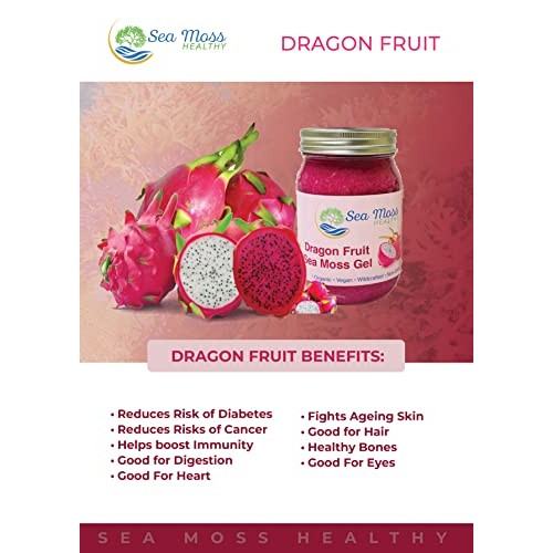 Sea Moss Gel Wild Harvested Organic Authentic Irish Moss Non-GMO...