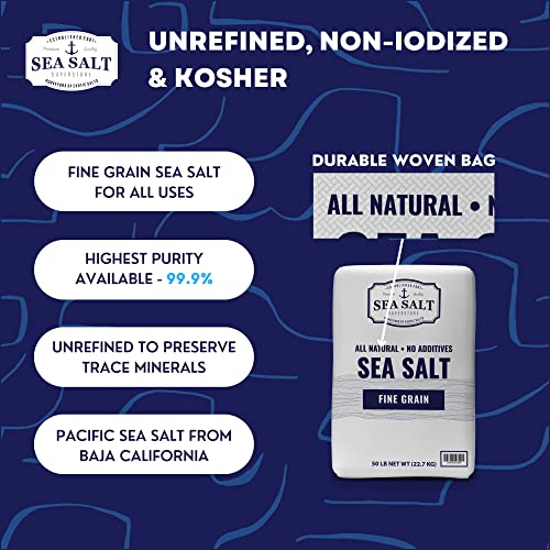 Bulk Sea Salt, Non Iodized and Kosher Fine Sea Salt for Commerci... Bulk Sea Salt, Non Iodized and Kosher Fine Sea Salt for Commerci...