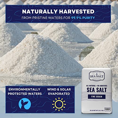 Bulk Sea Salt, Non Iodized and Kosher Fine Sea Salt for Commerci... Bulk Sea Salt, Non Iodized and Kosher Fine Sea Salt for Commerci...