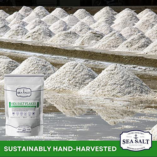 Flaky Sea Salt, Finishing Flake Salt, Baja Fleur De Sel Gourmet