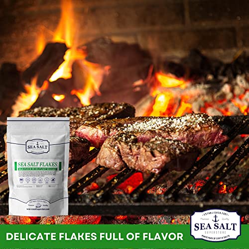 Flaky Sea Salt, Finishing Flake Salt, Baja Fleur De Sel Gourmet
