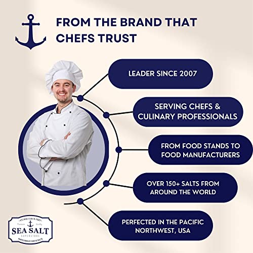 Flaky Sea Salt, Finishing Flake Salt, Baja Fleur De Sel Gourmet
