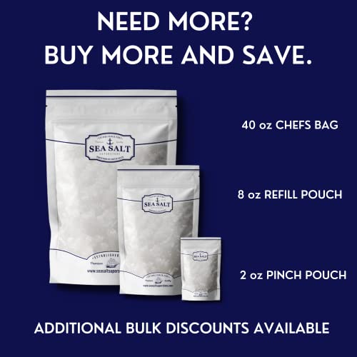 Flaky Sea Salt, Finishing Flake Salt, Baja Fleur De Sel Gourmet