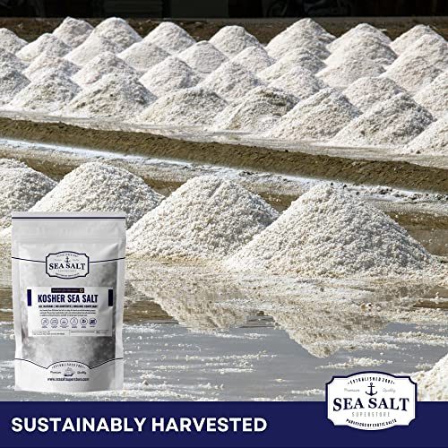 Kosher Sea Salt, Coarse Grain Kosher Salt, Replacement for Table... Kosher Sea Salt, Coarse Grain Kosher Salt, Replacement for Table...