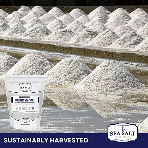 Kosher Sea Salt, Fine Grain Kosher Salt, Replacement for Table S...