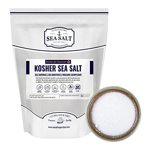 Kosher Sea Salt, Fine Grain Kosher Salt, Replacement for Table S...