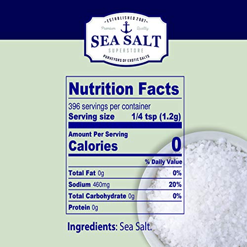 Kosher Sea Salt Shaker - Pure Kosher Salt For Seasoning, Brining