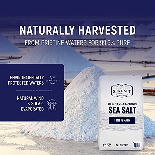 Sea Salt Superstore - Bulk Premium Sea Salt - Fine Grain Natural
