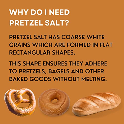 Pretzel Salt for Soft Pretzels, Food Grade Salt for Pretzels and... Pretzel Salt for Soft Pretzels, Food Grade Salt for Pretzels and...