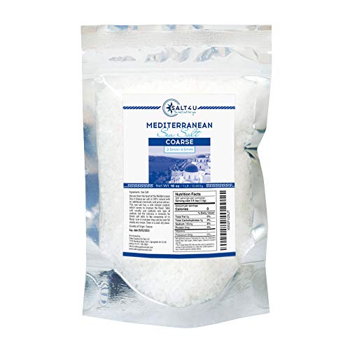 Mediterranean Sea Salt, Coarse Grain 1 Lb.
