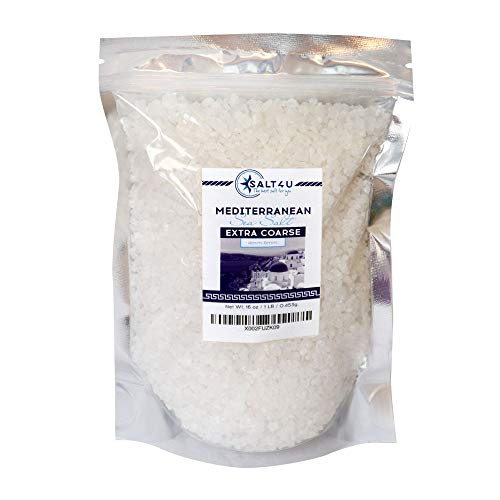 Mediterranean Sea Salt, Extra Coarse Grain 1 Lb.