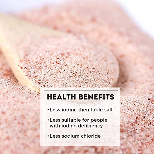 Premium Gourmet Himalayan Pink Salt, Extra Fine Grain 1 lb. Bag