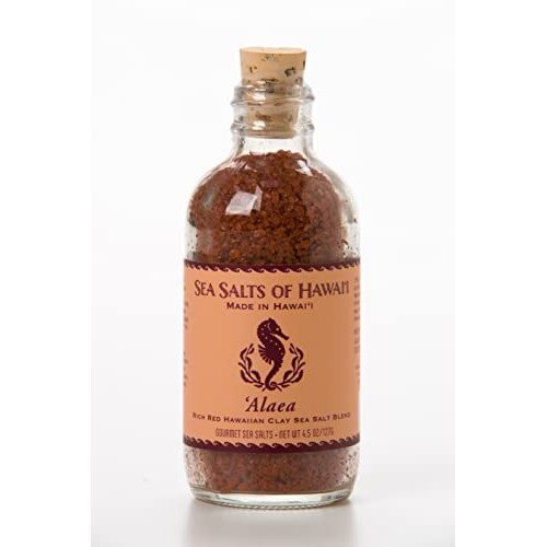 Sea Salts Of Hawaii Alaea Red Clay Hawaiian Sea Salt, 4.5 Ounce
