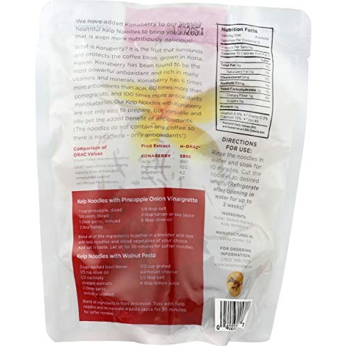 Sea Tangle Noodle Co, Noodles Kelp Konaberry, 12 Ounce