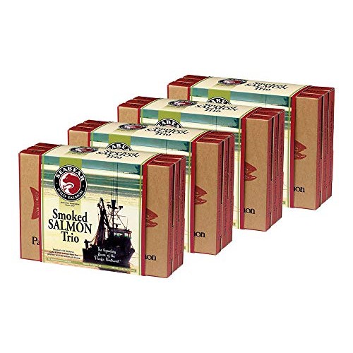 Seabear - Smoked Salmon Trio - 18Oz Box - 4 Pack