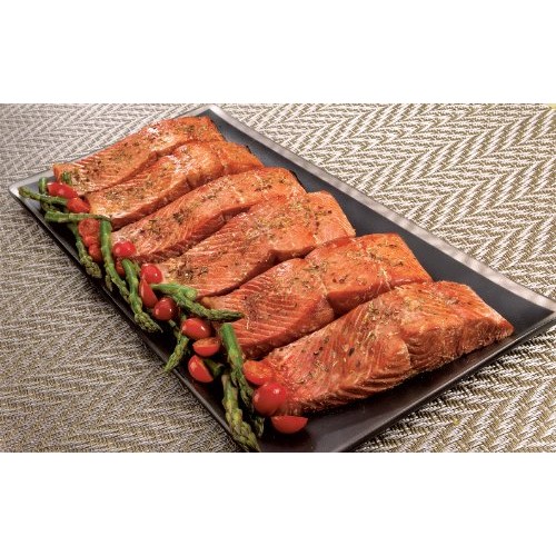 Wild Alaskan Sockeye Salmon: 6 Oz Dinner Fillets Six 6 Oz Dinne