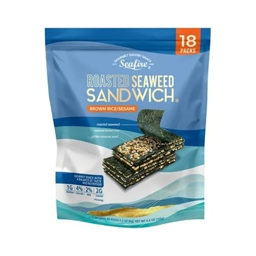 Roasted seaweed sandwich