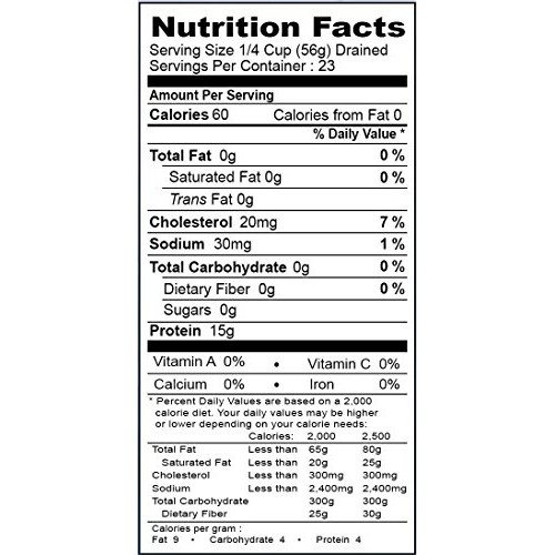 Seafood &Amp; Meat White Chunk Albacore Tuna 66.5 Oz. Can