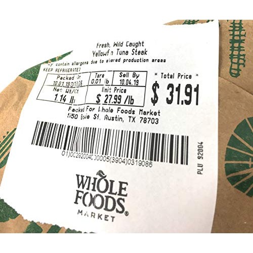 Tuna Steak Yellowfin